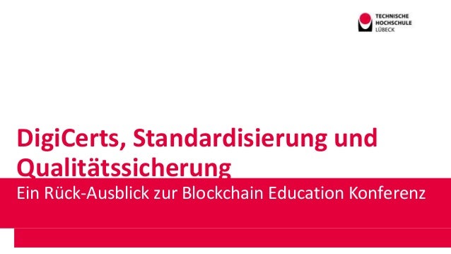 Digicerts Standardisierung Und Qualitatssicherung