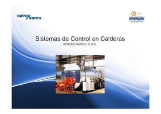 Sistemas de Control en Calderas
SPIRAX-SARCO, S.A.U.
 