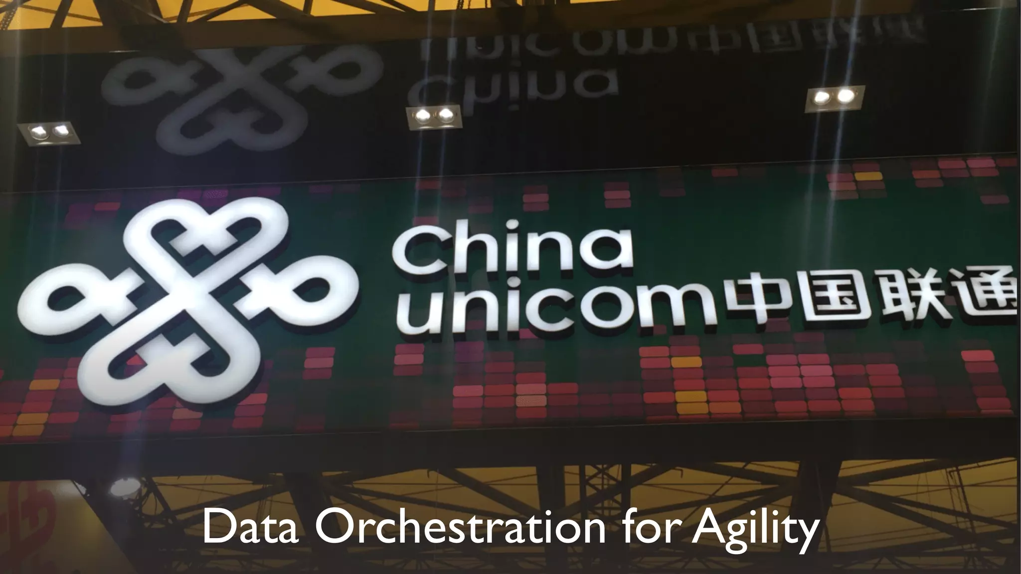 Data Orchestration for Agility