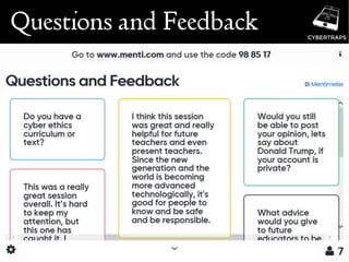 2019-06-25 Cybertraps for Educators: Don't Get Caught