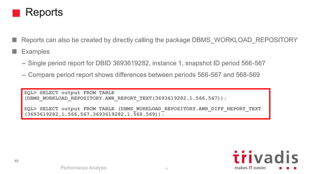 Oracle - Checklist for performance issues | PPTX