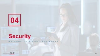 Security
W E L C O M E T O A D I G I T I Z E D W O R L D
04
34
 