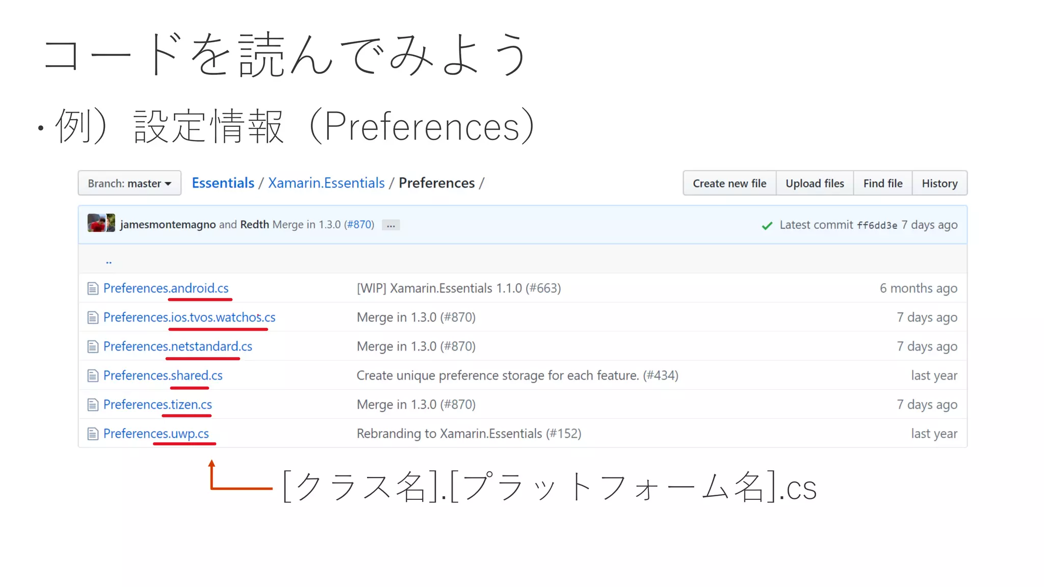 [クラス名].[プラットフォーム名].cs
 