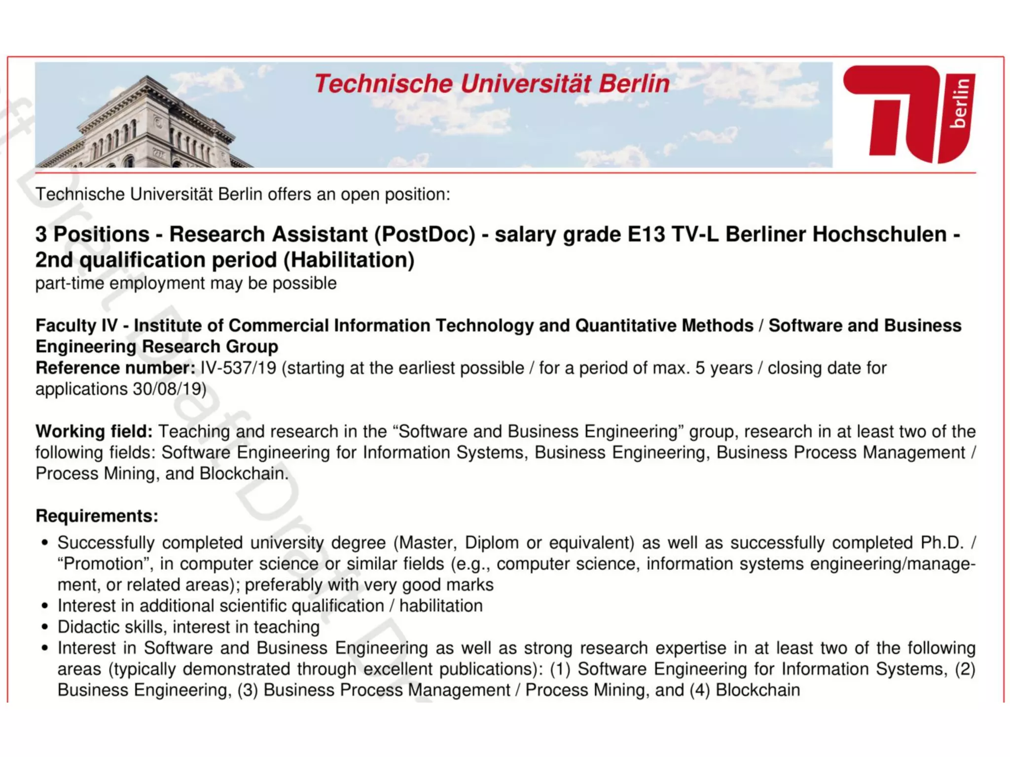 Jobs in my new group
 