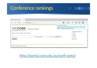 http://portal.core.edu.au/conf-ranks/
 