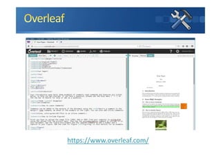https://www.overleaf.com/
 