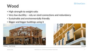 Webinar Slides | Wood Beam Design to NDS 2018 | ClearCalcs | PDF