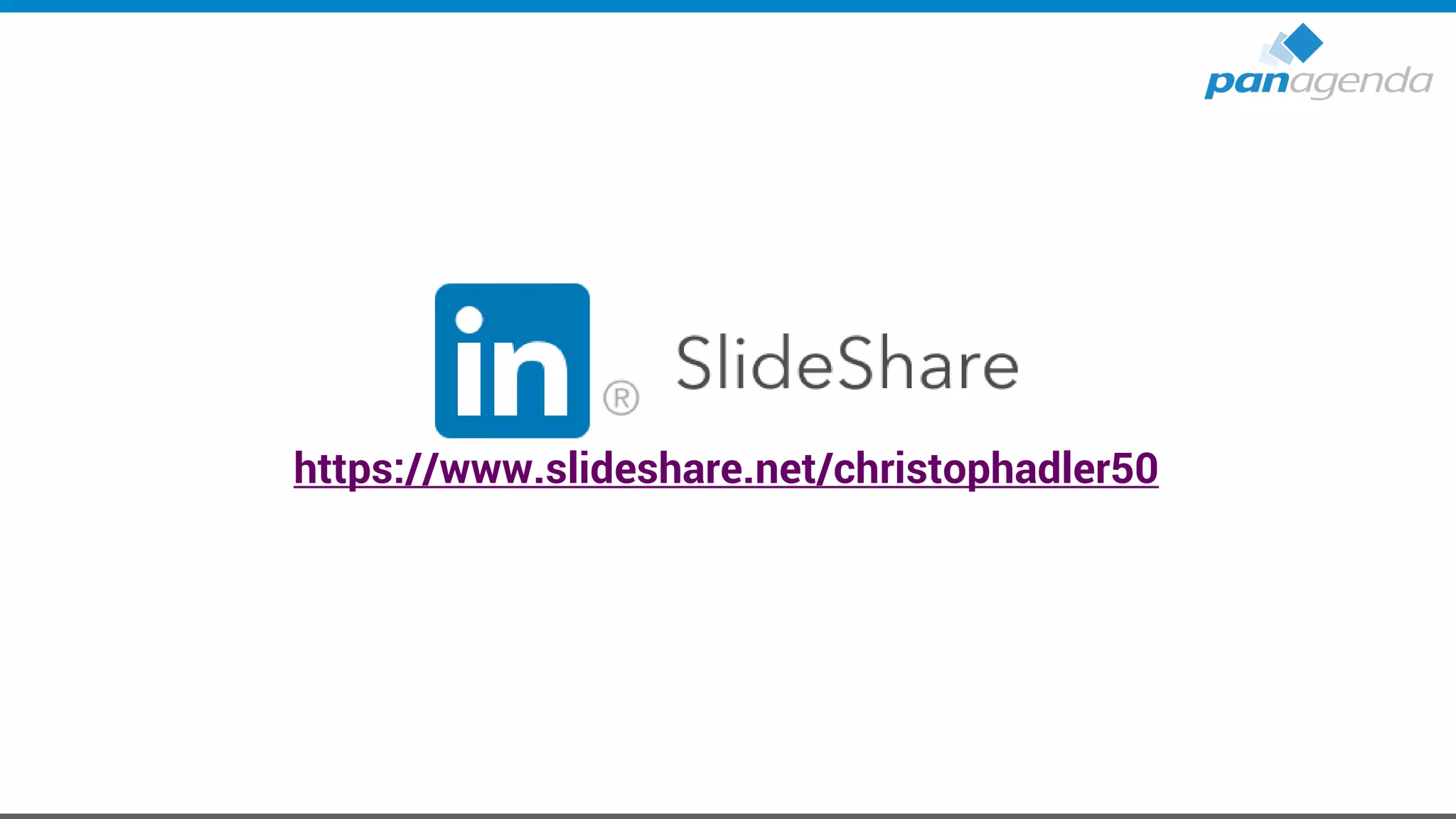 https://www.slideshare.net/christophadler50
 