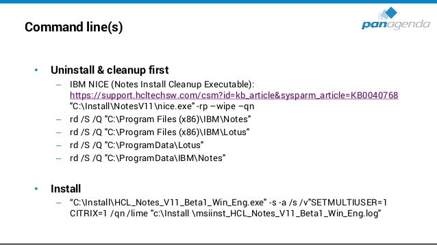 Rnug Virtual Faster Better How To Virtualize Hcl Notes V11