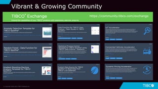 40
https://community.tibco.com/exchange
© Copyright 2000-2019 TIBCO Software Inc.
Vibrant & Growing Community
 