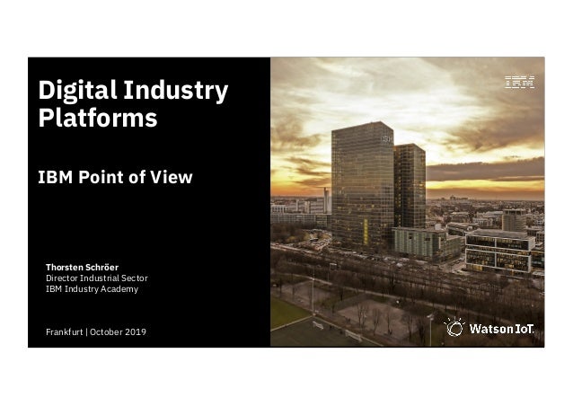 Ibm Point Of View Industry Platforms