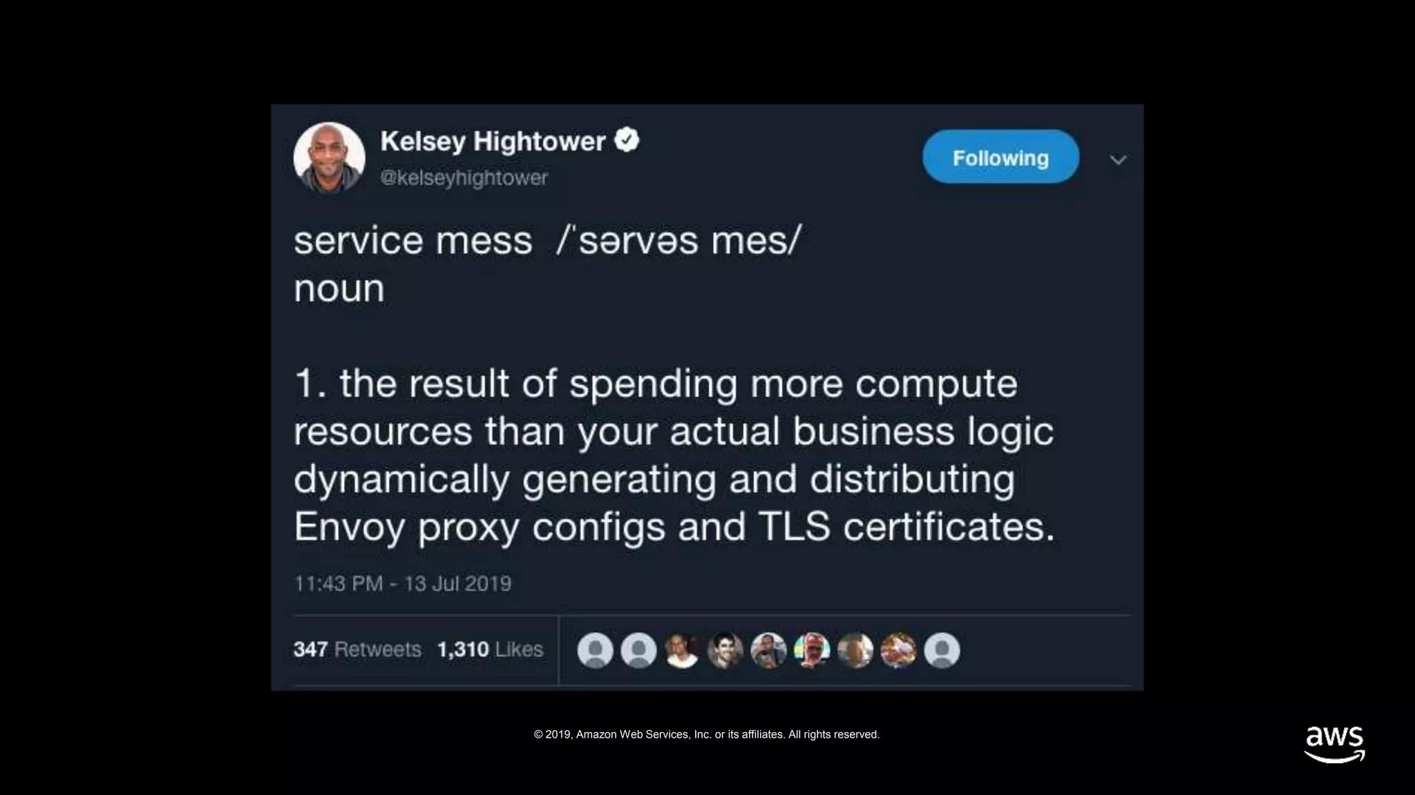 © 2019, Amazon Web Services, Inc. or its affiliates. All rights reserved.
 