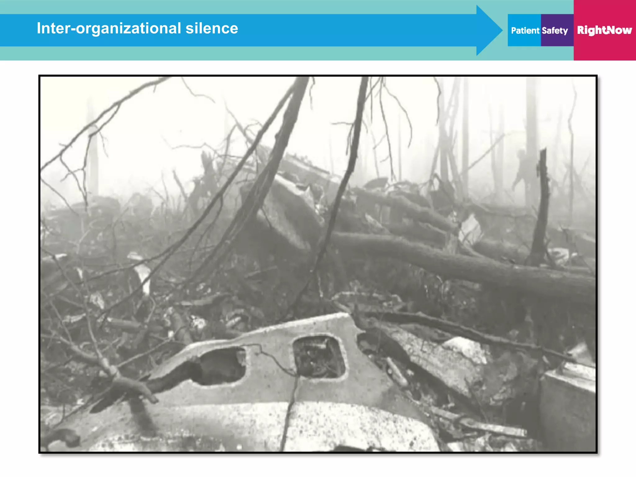 Inter-organizational silence
 