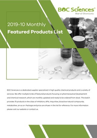 2019 10-32-monthly-featured-products-list