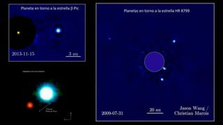 39
Planetas en torno a la estrella HR 8799
Planeta en torno a la estrella  Pic
 