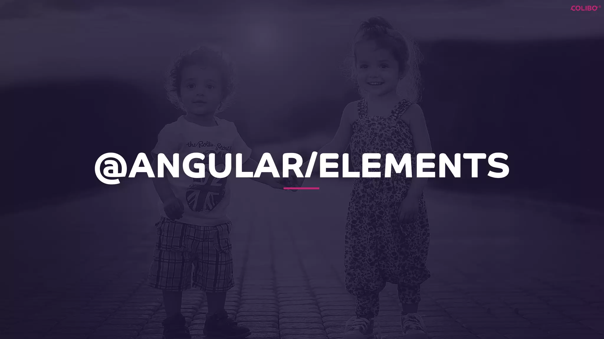 @ANGULAR/ELEMENTS
 