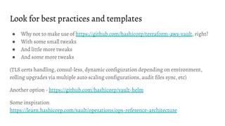 HashiCorp Vault configuration as code via HashiCorp Terraform- stories ...