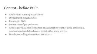 HashiCorp Vault configuration as code via HashiCorp Terraform- stories ...