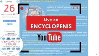Vasectomie – Points juridiques, techniques et pratiques en France en 2019 | Dr Hupertan, urologue sexologue – NOVEMBRE 2019 1
Live on
ENCYCLOPENIS
 
