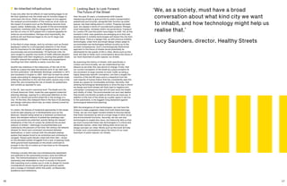 16 17
	An Inherited Infrastructure
It was only after the full effects of road building began to be
felt that questions over the street and its function began to
come back into focus. Public opinion began to turn against
the rampant accommodation of the motorcar at all costs as
the impact of projects such as the Westway become more
clearly visible. Additionally, the growth of the environmental
movement, instituted with the inaugural Earth Day in 1970
and the oil crisis of 1973 played into a reduced appetite for
motorcar accommodation. Perhaps most importantly, the
political will and finances began to dry up for large road
building schemes.
In the field of urban design, work by scholars such as Donald
Appleyard called for a reinvigorated attention to the street
and its importance for the health of neighbourhood; socially,
economically and environmentally.3
Of particular note, his
work sought to quantify how levels of traffic affected people’s
relationships with their neighbours, proving that greater levels
of traffic reduced the number of friends and acquaintance
resulting from their inability to easily cross the road.
Another key milestone in the rediscovery of the role of the
street as a place has been the seminal work of Jan Gehl with
his first publication ‘Life Between Buildings’ published in 1971
and translated in English in 1987. Gehl has focused his whole
career advocating for designing urban spaces at human scale,
shifting the attention to the role that public spaces play in the
urban life, and reclaiming the role of streets for pedestrians
and cyclists as opposed to cars.
In the US, Jane Jacob’s canonical book ‘The Death and Life
of Great American Cities’ made the case against modernist
planning ideology, arguing for a refocused attention on the
worth of a vibrant and active street life in the ecology of a
city.4
At the time, this viewpoint flew in the face of all planning
and design orthodoxy which had, as noted, entirely turned its
back on the street.
In London, the failures of modernist approaches to the street
could be seen playing out in developments such as the
Barbican. Despite being hailed as a landmark architectural
piece, the elevated network of pedestrian walkways was
not as successful as predicted, quickly falling into disuse.5
Inhabitants of the City of London far preferred the ancient
network of streets—seemingly incomprehensible and
irrational by the planners of the time, the century old network
allowed for direct and convenient movement between
destinations, in stark contrast with the elevated pedway
system that people found to be unintuitive and confusing to
navigate. People quite literally voted with their feet—shops
on the elevated system struggled from a lack of passing trade,
while ground level businesses on the street continued to
prosper in the City of London as it had done so for thousands
of years previously.
Undoing a society that was now simultaneously dependent
and addicted to the automobile proved a slow and difficult
task. The institutionalisation of the logic of automobile
supremacy was embedded so much in society to the point
that unpicking such a status quo in order to design for human
considerations would require both great political capital
and a change of mindsets within the public, professionals,
academics and institutions.
	Looking Back to Look Forward:
The Future of the Street
Over the past 20 years, a fundamental shift towards
rebalancing streets to give priority for public transportation,
pedestrians and bicycles, alongside their function as public
spaces, has been taking place in London. Progress has been
slow, but steady in terms of concrete built projects. Perhaps
most importantly, mindsets within city governance, Transport
for London (TfL) and the public have begun to shift. Yet, at this
moment in time, new questions are emerging as to how new
development in mobility technologies will impact the city form
in the future. There is a danger that, as with previous mobility
technologies, urban form and street design simply adapt to
accommodate new technologies without scrutiny as to the
societal consequences. Such a technologically determinist
approach to the future of streets would potentially be
detrimental for the quality of life in cities. Works such as this
book will help to foster such conversations about the future of
our most important of public spaces; our streets.
By examining the history of streets, both specifically in
London and more broadly, we can understand two key
lessons as we enter this new period of change. Firstly, that
our current conception of the street as a place primarily for
the movement of large volumes of motor traffic as being a
highly temporally specific conception, one that is largely the
invention of the last 60 years and is a departure from the
vast majority of human history that has consistently seen the
street as a space for innumerable activities. Secondly, that
allowing technological developments to drive the way in which
we design and build streets will likely lead to negative and
unforeseen consequences that will not best serve the health
and vitality of cities. The environmental ruin and road deaths
that society uncritically accepts as the price we must pay, in
addition to the loss of the street as a public space in service
to the automobile, is the biggest living testament against
technological determinist planning.
With the emergence of new technologies, we now have the
chance to make pragmatic steps from both these learnings.
Firstly, we can once again reorient streets to become places
that foster movement as well as a broad range of other social
and environmental functions. Secondly, we can use new
technologies to enable this vision, but historicity tells us that
we must incorporate these new technologies in a critical and
deliberate manner, rather than letting them drive how we
design and plan our cities. Works such as this book will help
to foster such conversations about the future of our most
important of public spaces; our streets.
‘We, as a society, must have a broad
conversation about what kind city we want
to inhabit, and how technology might help us
realise that.’
Lucy Saunders, director, Healthy Streets
 