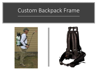 Custom Backpack Frame
 