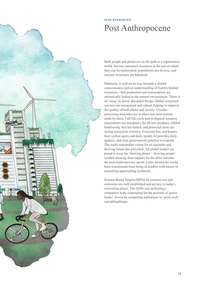 Arup 2050 scenarios four plausible futures PDF