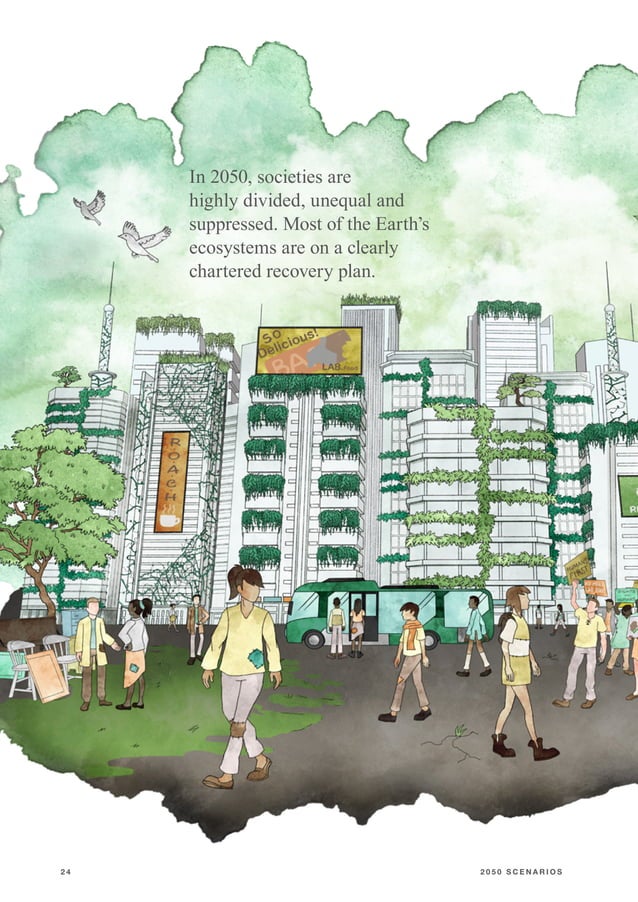 Arup 2050 scenarios four plausible futures PDF