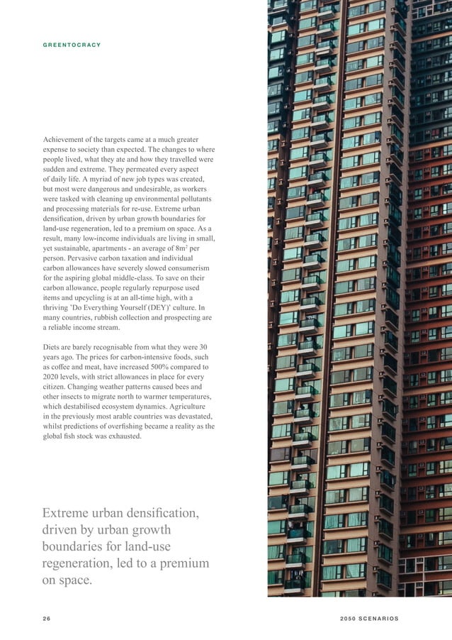 Arup 2050 scenarios four plausible futures PDF