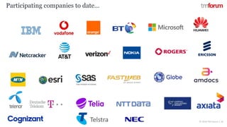 © 2018 TM Forum | 16
Participating companies to date…
 