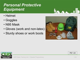 Basics of CERT - Community Emergency Response Team | PPTX