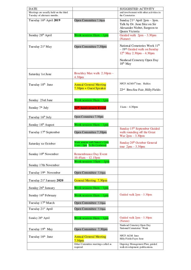2019 2020 meetings work sessions calendar work calendar 2020