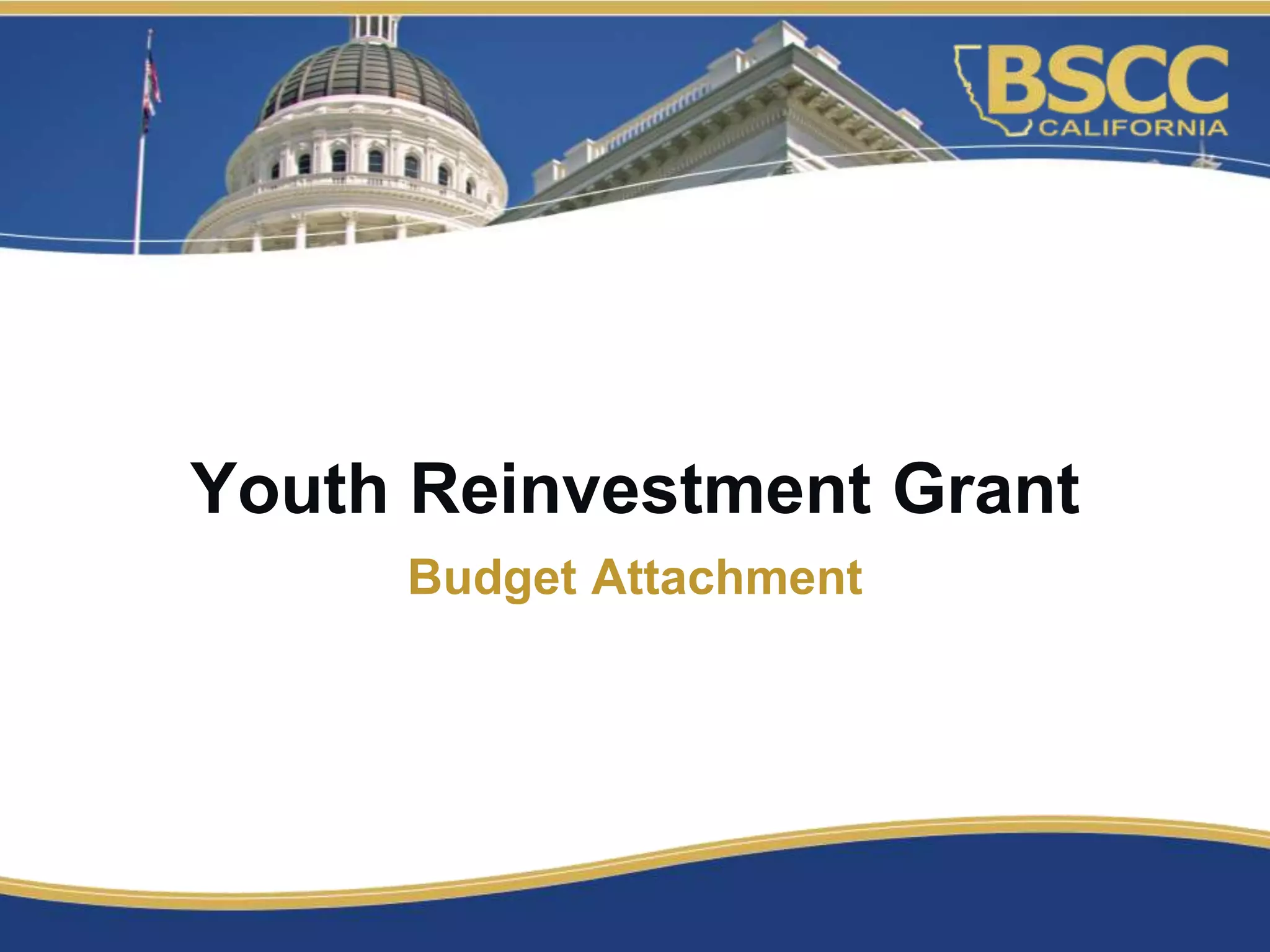 20192020 Youth Reinvestment GrantBiddersConferenceBudgetAttachment