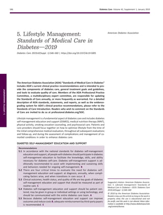 2019 ADA standards of medical care in diabetes | PDF