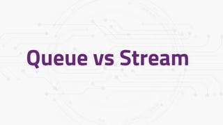 Queue vs Stream
 