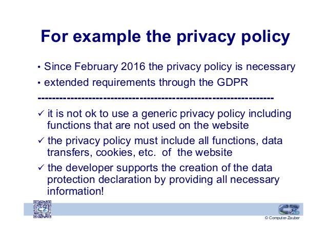 Generic Privacy Policy >> 2019 Certifuncation Gdpr 12072019 Typo3 Generic Privacy Policy >> 2019 Certifuncation Gdpr 12072019 Typo3