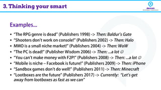 ▪
▪
▪
▪ ☺
▪ ☺
▪
▪
▪
3. Thinking your smart
 