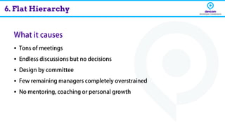 ▪
▪
▪
▪
▪
6. Flat Hierarchy
 