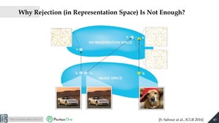 http://pralab.diee.unica.it [S. Sabour at al., ICLR 2016]
Why Rejection (in Representation Space) Is Not Enough?
97
 