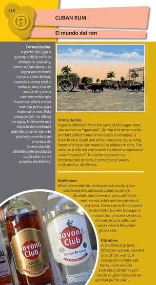 118
CUBAN RUM
El mundo del ron
 