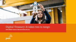 Digital Treasury–It takes two to tango
2019 Global Treasury Benchmarking Survey
 
