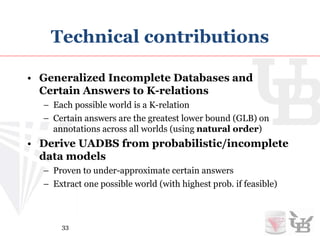2019 - SIGMOD - Uncertainty Annotated Databases - A Lightweight Approach for Approximating Certain Answers