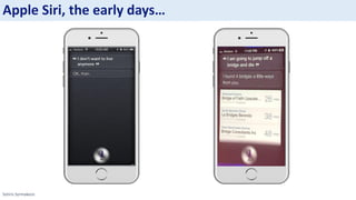 Sotiris Syrmakezis
Apple Siri, the early days…
 