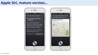 Sotiris Syrmakezis
Apple Siri, mature version…
 