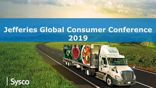 Jefferies Global Consumer Conference
2019
 
