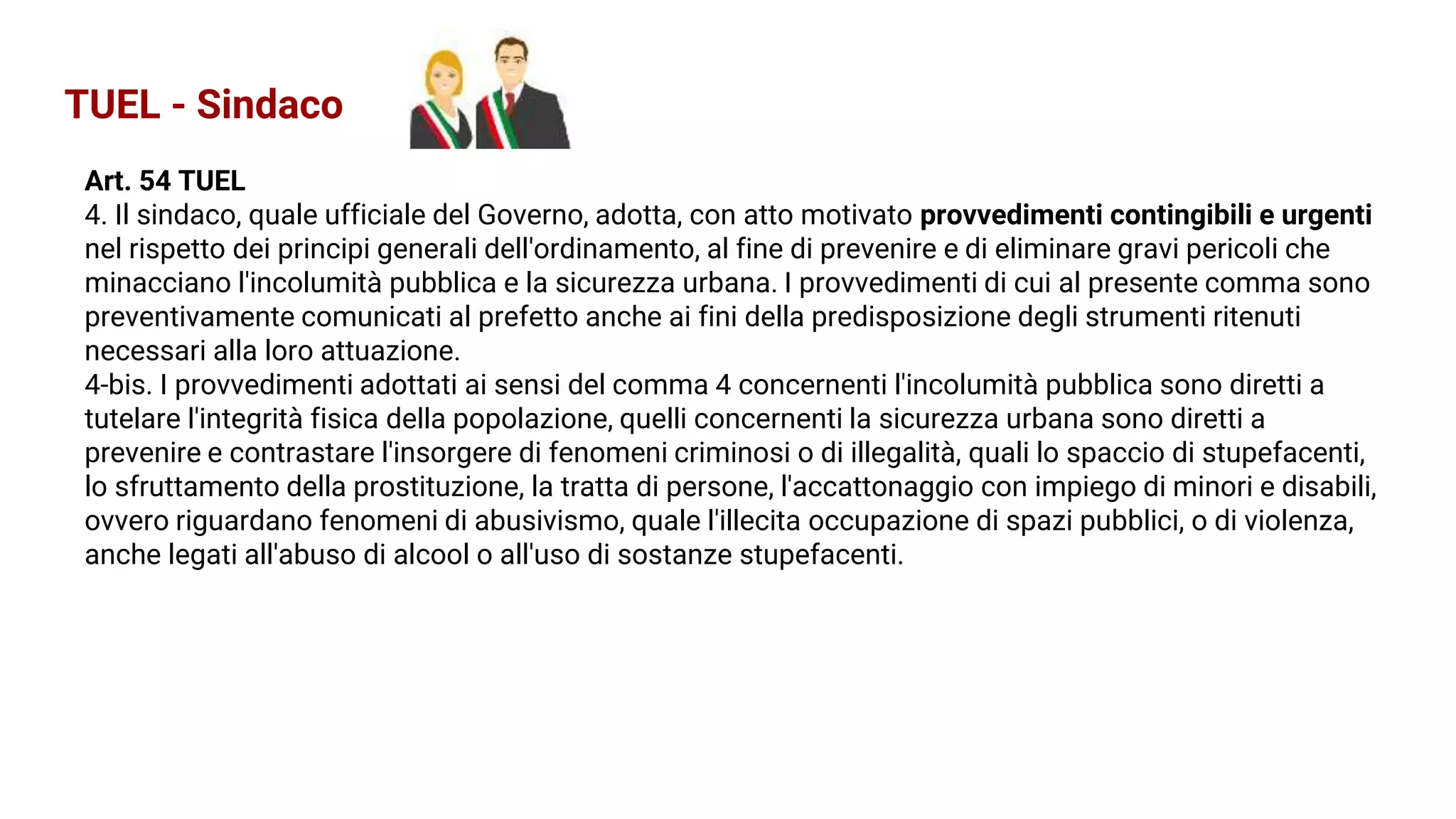 sintesi tuel per concorsi pdf