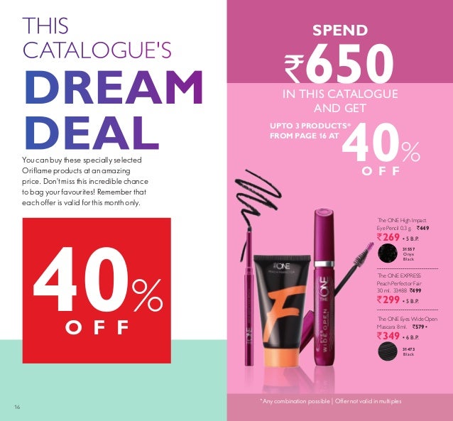 Oriflame Catalogue Nov 19