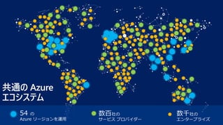 共通の Azure
エコシステム
10
 