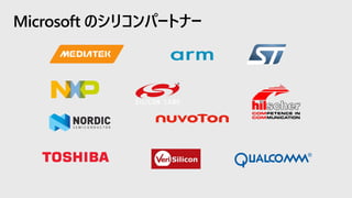Microsoft のシリコンパートナー
 
