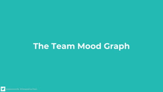 @alexismonville #ChangingYourTeam
The Team Mood Graph
 