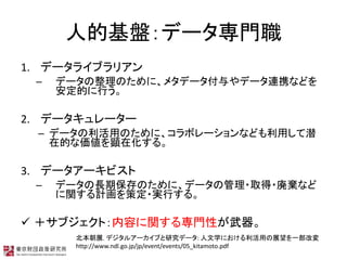 ˵ĻPǩ`T
1. ǩ`饤֥ꥢ
C ǩ`Τˡ᥿ǩ`ǩ`BЯʤɤ
ĤФ
2. ǩ```
C ǩ`äΤˡܥ`ʤɤäǱ
ڵĤʁڻ롣
3. ǩ``ӥ
C ǩ`LڱΤˡǩ`ι?ȡ?ʤ
vӋ߶?gФ롣
? ֥ȣݤv댟TԤ
չ. ǥ륢`֤оǩ`: ѧˤäչһĉ
http://www.ndl.go.jp/jp/event/events/05_kitamoto.pdf
 